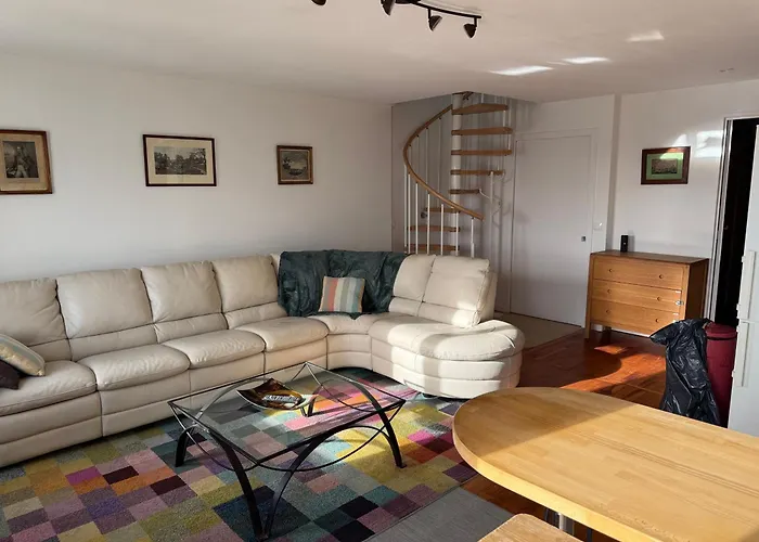 Apartment Duplex Vue Mer, Centre *